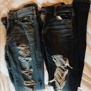 American eagle super stretch legging bundle